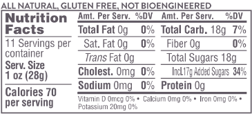 Nutrition Facts