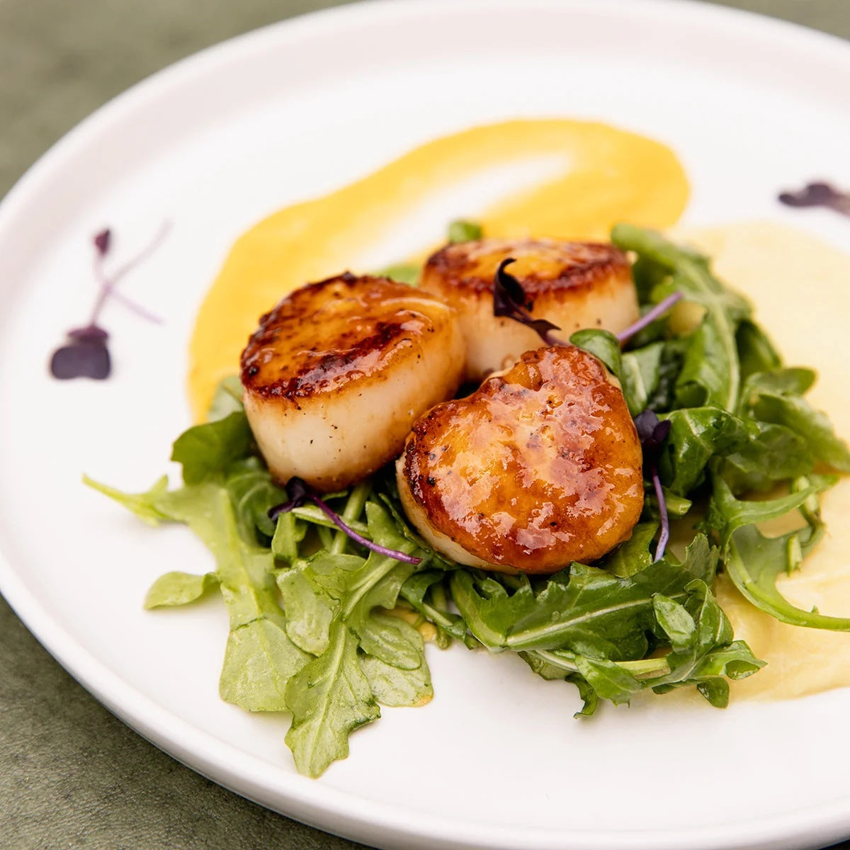 Mango Habanero Scallops