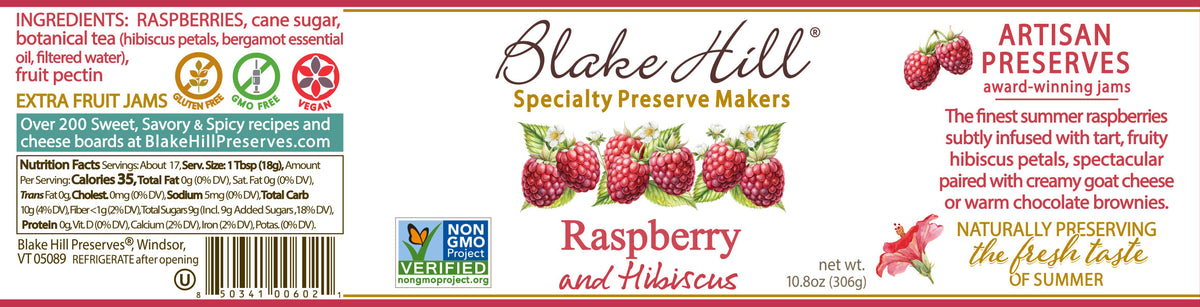 Raspberry Hibiscus Preserve 10.8oz