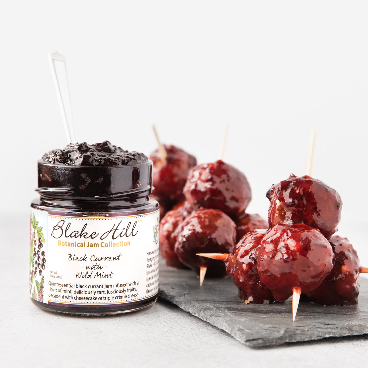Black Currant with Wild Mint Jam 10.8oz