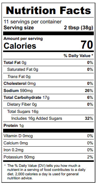 Nutrition Facts