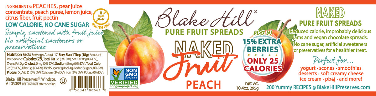 Blake Hill Naked Peach Spread 10.4oz